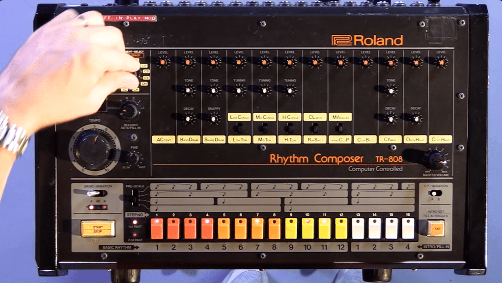 The Roland TR-808 In&nbsp;Action